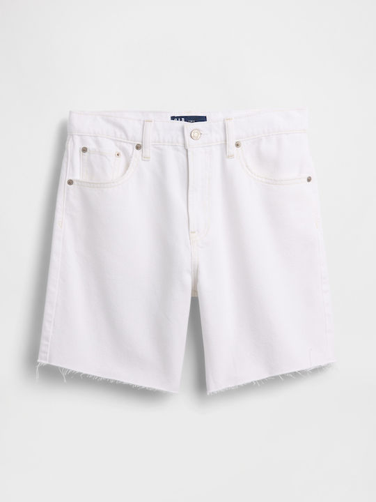 Damen Bermudas Jean Optic Weiß