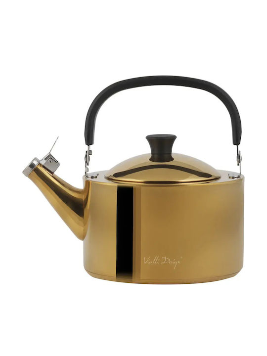 Vialli Design Stainless Steel Gray Boiler 1500ml