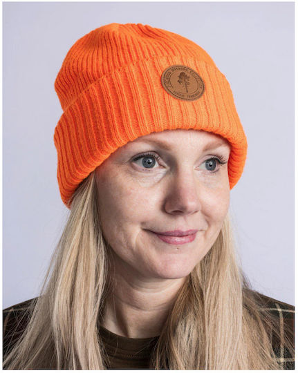 Windy Vollgesicht Unisex Fleece Strickmütze in Orange Farbe