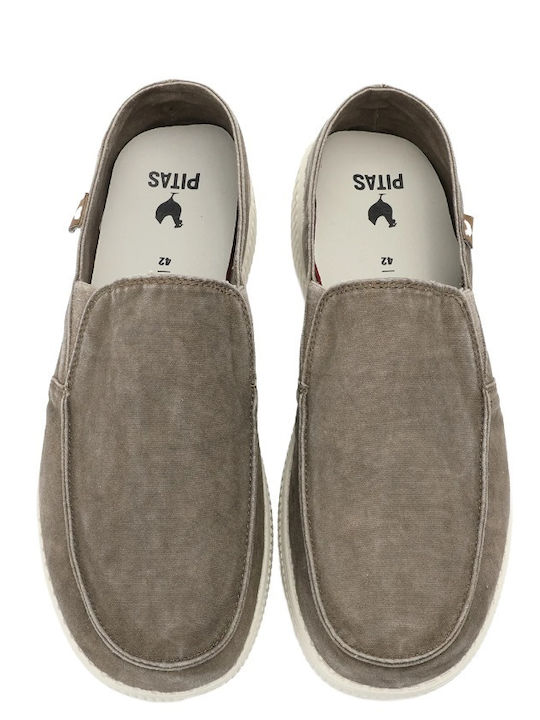 Wp150 Men's Moccasins In Brown Colour WP150
