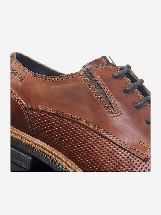 Herrenschuhe Braune Leder Schnürschuhe