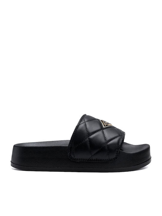 Lotty Women's Flat Sandals Flatforms Black