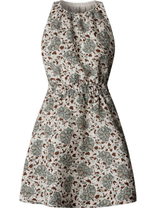 Summer Mini Dress Hydro Green