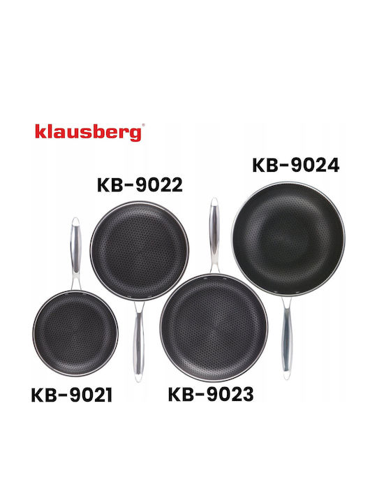 Klausberg Wok din Oțel 28cm
