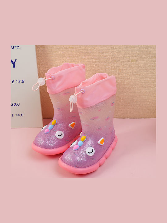 Kids Wellies Pink