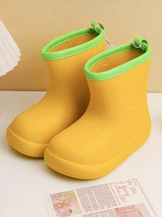 Kids Wellies Yellow
