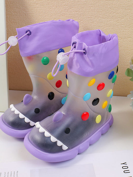 Kids Wellies Transparent