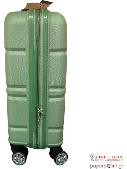 Greenwich Polo Club Cabin Hard Travel Suitcase Jade with 4 Wheels Height 55cm