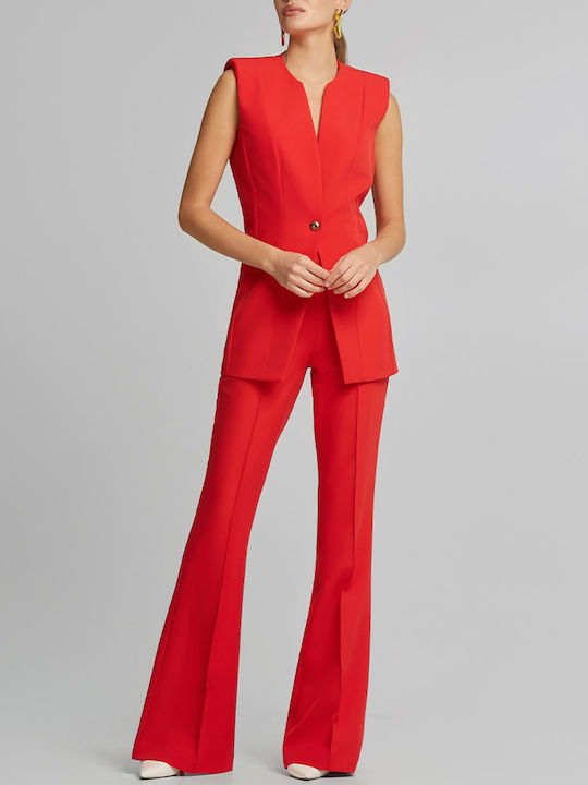 Red Women's Vest