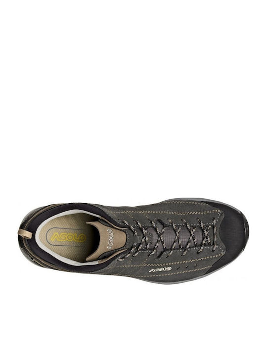 Asolo Nucleon Gv Mm Men's Hiking Shoes Waterproof With Gore-Tex Membrane Gray