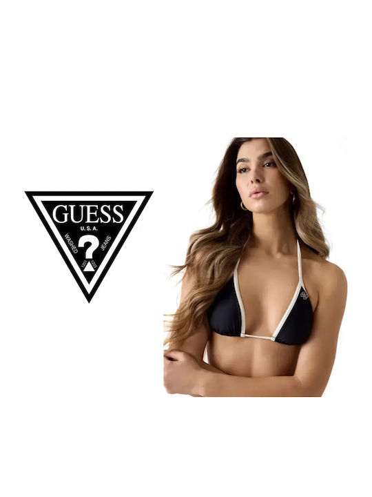 Top Bikini Triunghi Negru