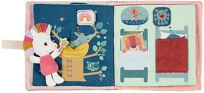 Lilliputiens Fabric Activity Book for 12+ Months