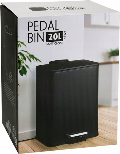 Waste Bin Black 20lt Waste Bin Black 20lt