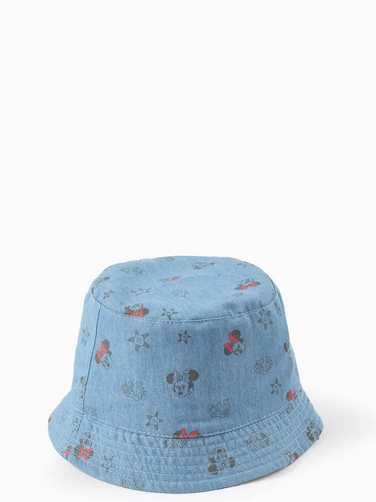 Zippy Kinderhut Eimer Stoff Hellblau