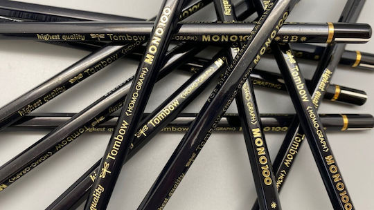 Tombow Wooden Pencils Mono 100 Highest Quality 12pcs 4901991000092 Nibs 5h