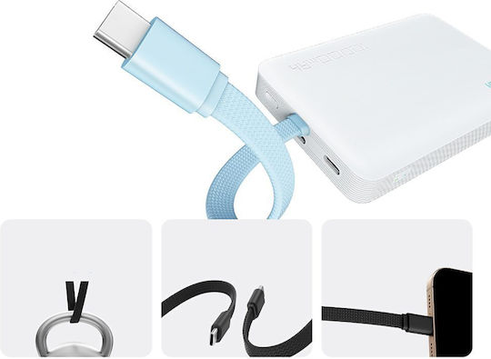 Cuktech CP132ML MagSafe Power Bank 10000mAh Λευκό
