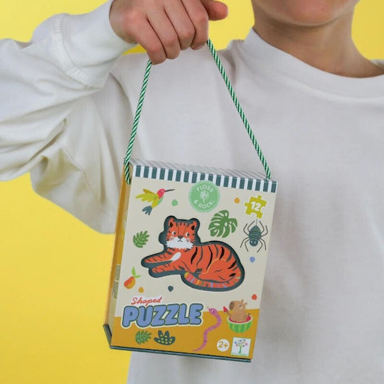 Παιδικό Puzzle Jungle 12pcs Floss & Rock