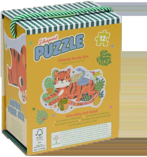Παιδικό Puzzle Jungle 12pcs Floss & Rock