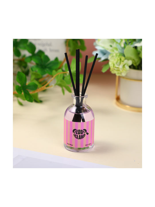 Teddy Island Αρωματικό Χώρου Sticks – Purple Flower Dance 50ml