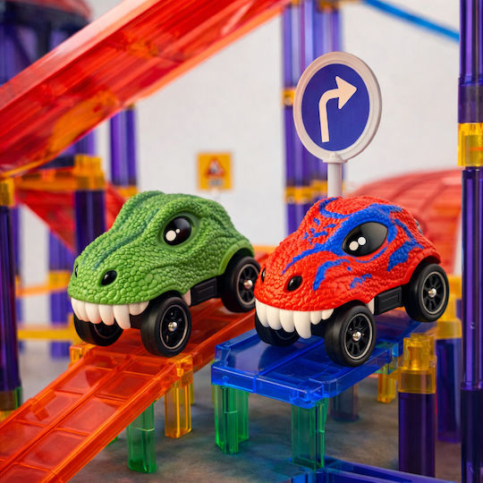 Wonder Toys Magnetic Construction Toy Race