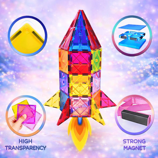 Wonder Toys Magnetic Construction Toy Race
