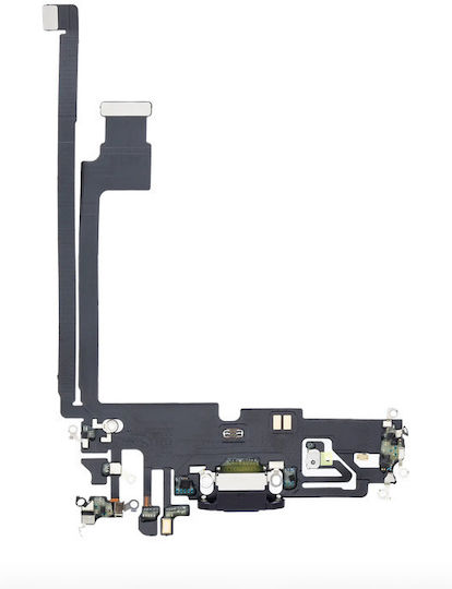 Handy Ersatzkabel Ladeanschluss Flexkabel iPhone 12 Pro Max Aftermarket Plus Graphit