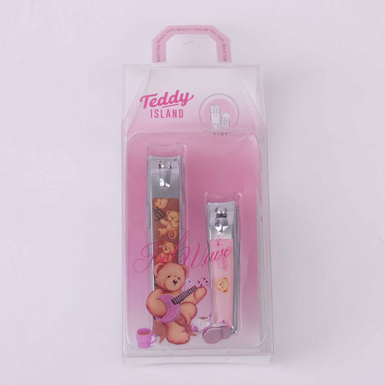 Комплект 2 Бройки Малък Голям Нокътни Ножици Teddy Island Series