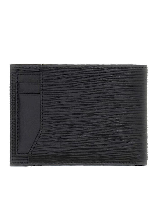 Guess Billfold Leather Men's Wallet Black