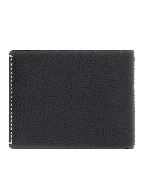 Guess Billfold Leather Men's Wallet Black