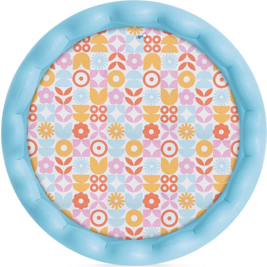 Intex Children's Round Swimming Pool 575lt Inflatable Light Blue