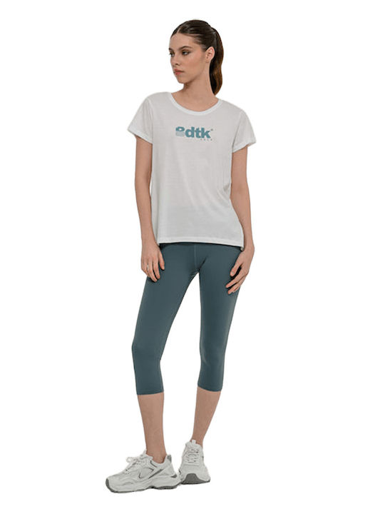 Training Women's Capri High Waist Green Leggings