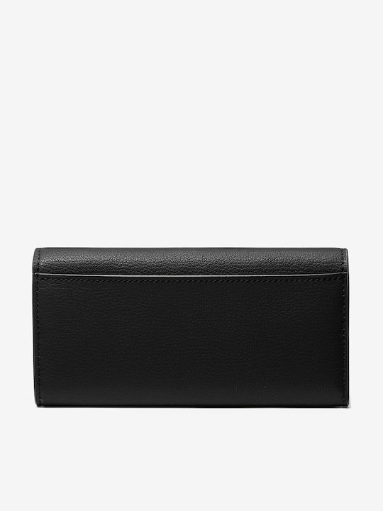 Michael Large Leather Women's Coin Wallet Black