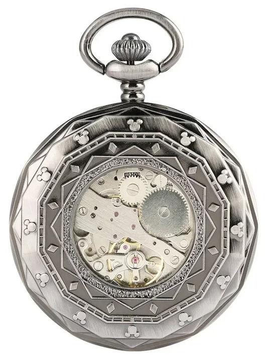 Gorben Men's Pocket Watch 48mm Battery Gold