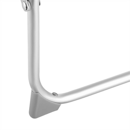 Nils Aluminium Campingmöbel Klapptisch 60x40cm Grau