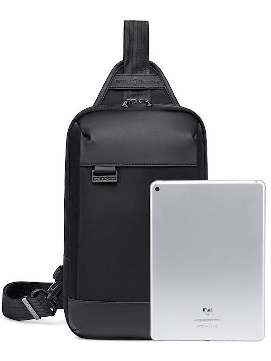 Herren Brusttasche Schwarze