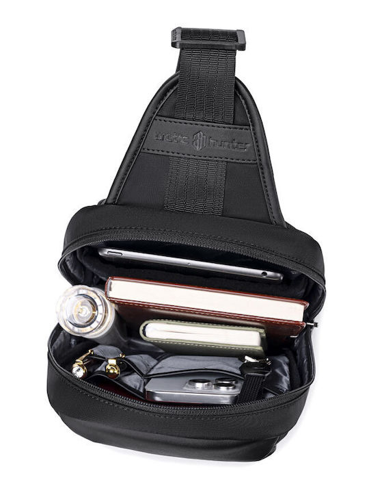 Herren Brusttasche Schwarze