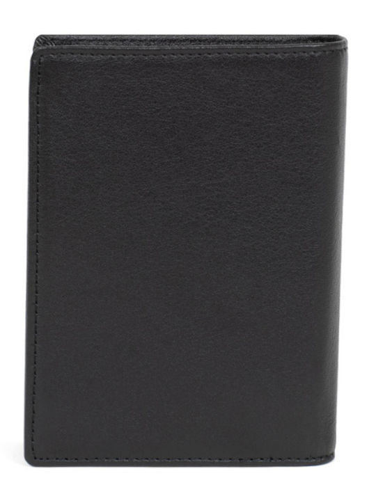 Δερμάτινο Ανδρικό Πορτοφόλι με RFID Μαύρο