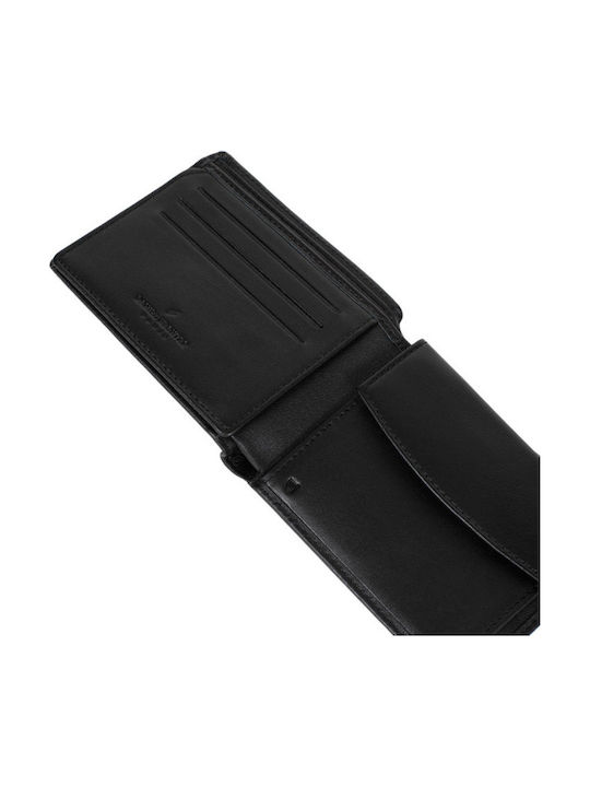 Δερμάτινο Ανδρικό Πορτοφόλι με RFID Μαύρο