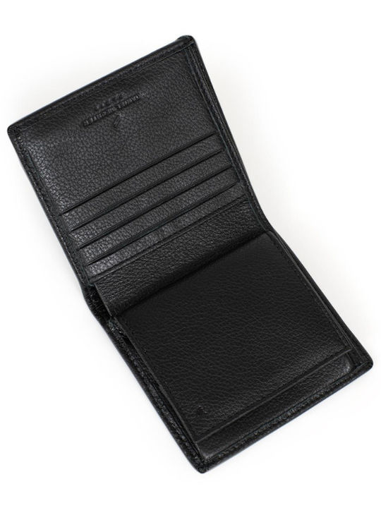 Δερμάτινο Ανδρικό Πορτοφόλι με RFID Μαύρο
