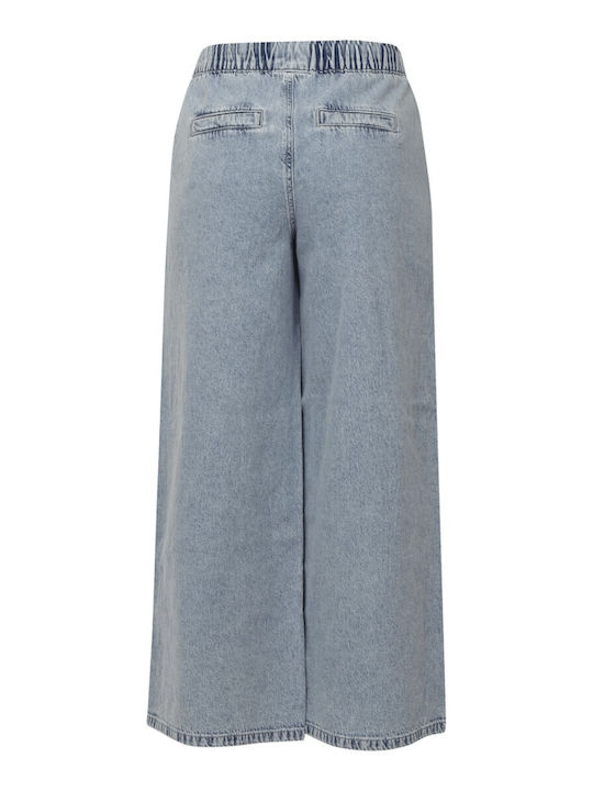 Blugi de damă cu croială largă Light Blue