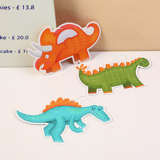 Honeycomb Decoration Dinosaur 3 Pieces