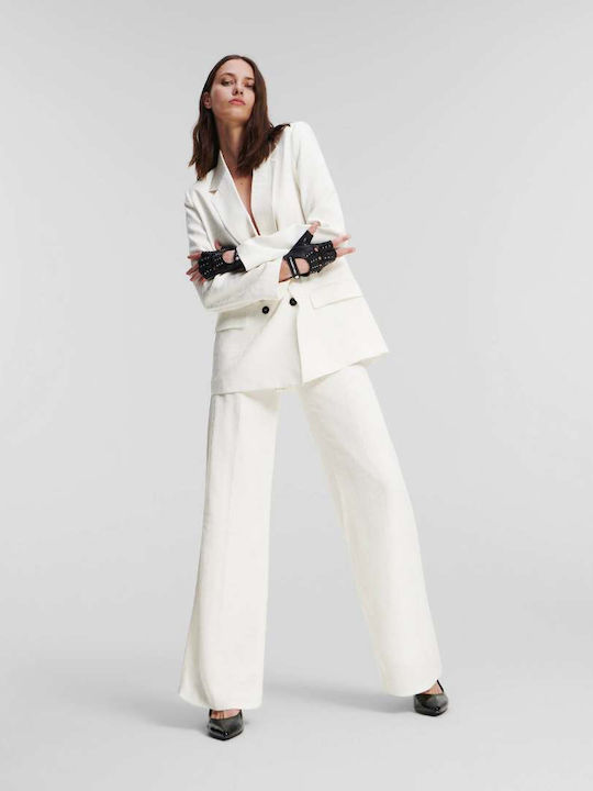 Karl Lagerfeld Damen Blazer Weiß
