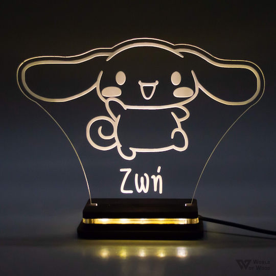World of Wood Φωτιστικό Cinnamoroll LED