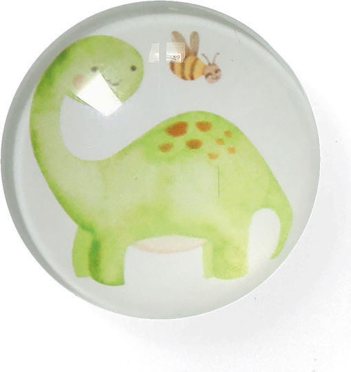 Decorative Magnets Set 4 Pieces Z-l Dinos 11247 Φ2.5x0.8