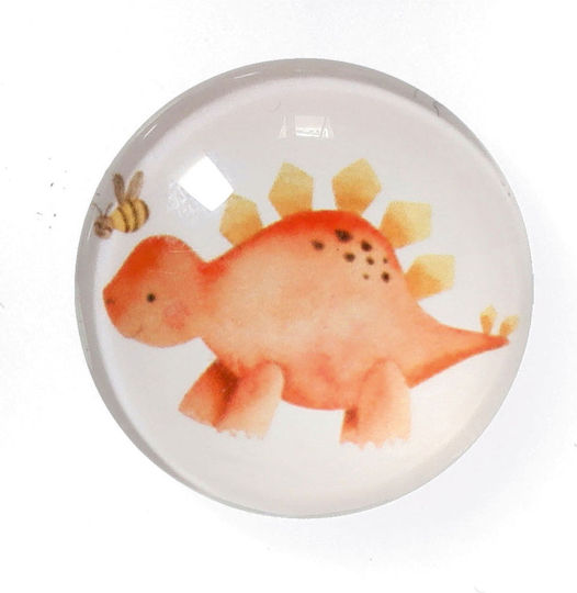 Decorative Magnets Set 4 Pieces Z-l Dinos 11247 Φ2.5x0.8