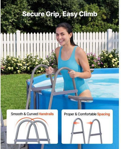 Vevor Silver Pool Ladder