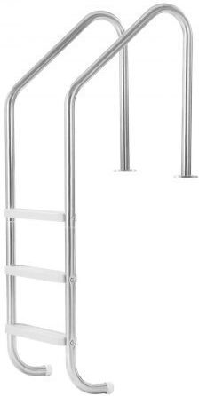 Vevor Pool Ladder Made of Silver Stainless Steel