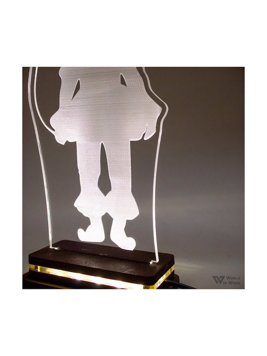 World of Wood Decorative Table Lamp It - Pennywise LED 23x13cm