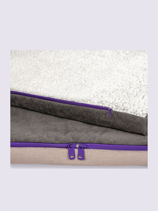 Ανατομικό Κρεβάτι Κατοικίδιων PetBed Memory Foam - Small Elephant Grey Χωρίς Freeze Technology