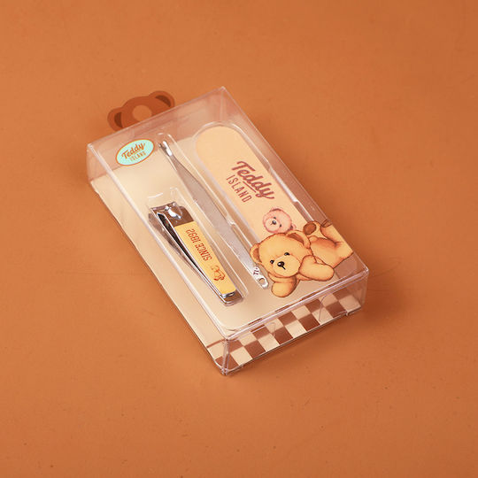Manicure Set 3 Pieces Teddy Island Series